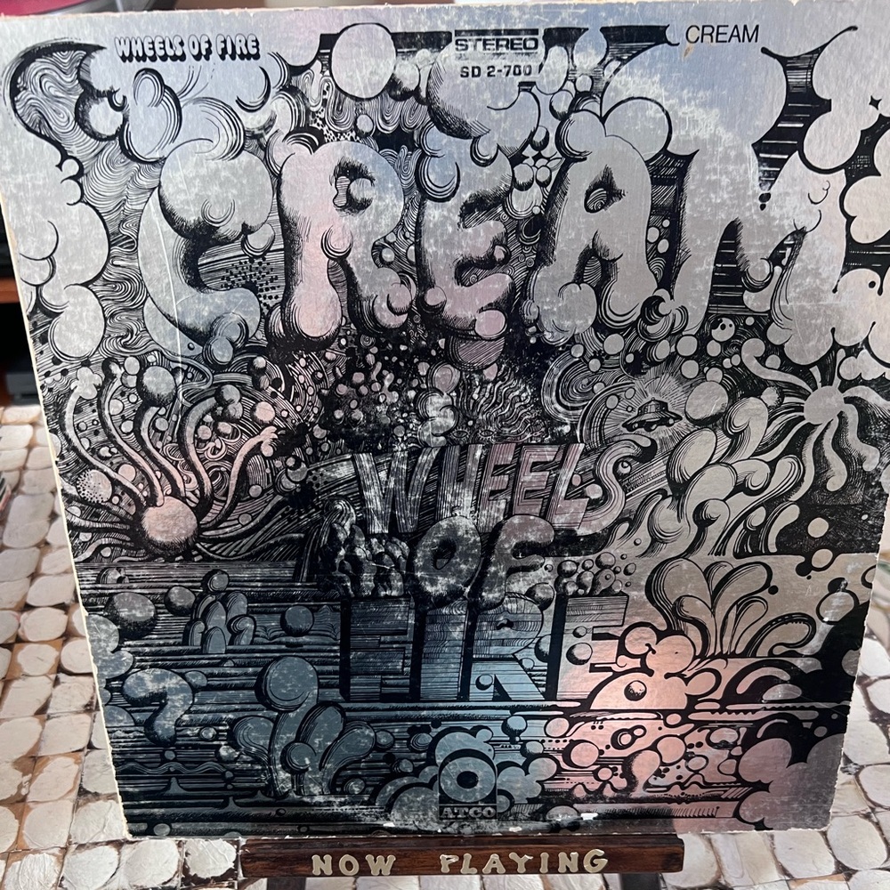 CREAM “Wheels of Fire' vinyl album - original pressing